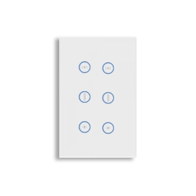 SM-SW102-CD Interruptor de doble cortina